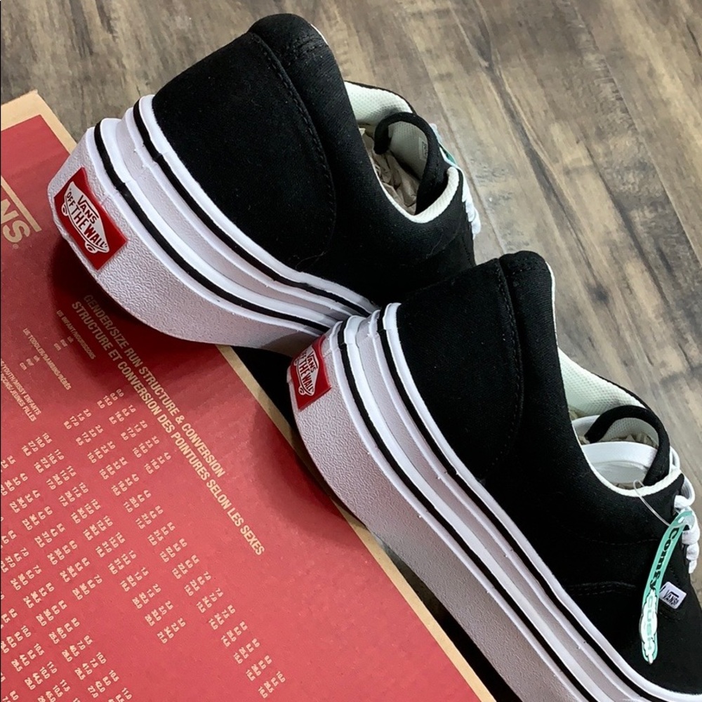 VANS SUPER COMFYCUSH E CANVAS black/true white - Picture 4 of 16